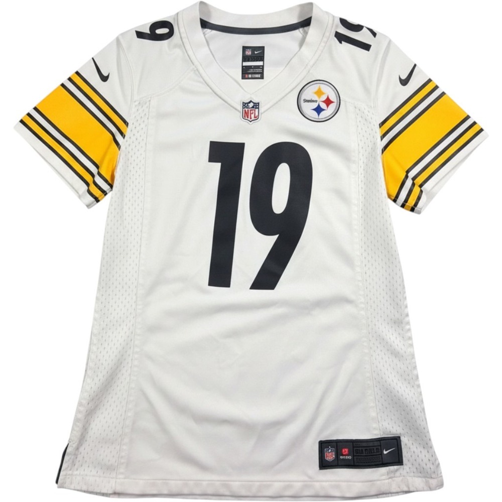 Nike JuJu Smith-Schuster Pittsburgh Steelers Jersey Mens Small White NFL Sport